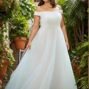 Long Sleeve Fully Lined Women's Fishtail Maxi Dress with Embroidered Mesh Back Zipper for Evening Wedding Party