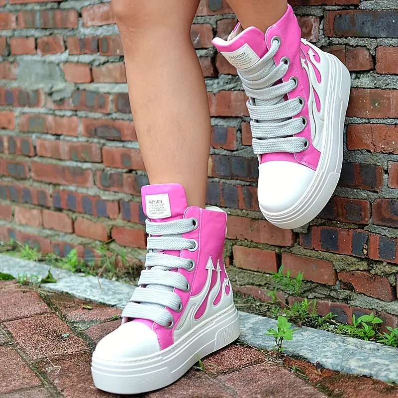 Women's Streetwear Pro Style High Top Platform Fashion/Casual Shoes