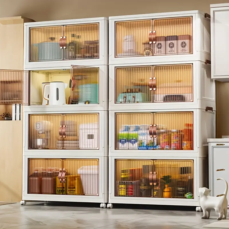 Set Of Airtight Food Storage Containers, Multi-Size Kitchen Essentials Pantry Organizer And Storage, Containers