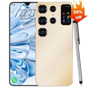8+256GB Dual SIM Android SmartPhone '' Full HD Display, Built-In Pen, Unlocked For Worldwide Use - High-Performance 13+48MP Camera