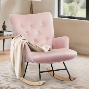 warehouseContemporary Velvet Accent Chair, Upholstered Single Sofa for Living Room