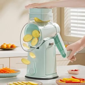 Multifunctional Vegetable Shredder, Manual Food Grater, Onion Chopper