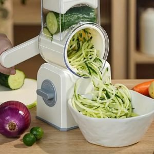 Multifunctional Vegetable Shredder, Manual Food Grater, Onion Chopper