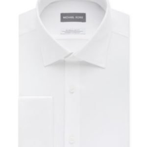 Regular Fit Airsoft Non-Iron Performance French Cuff Dress Shirt